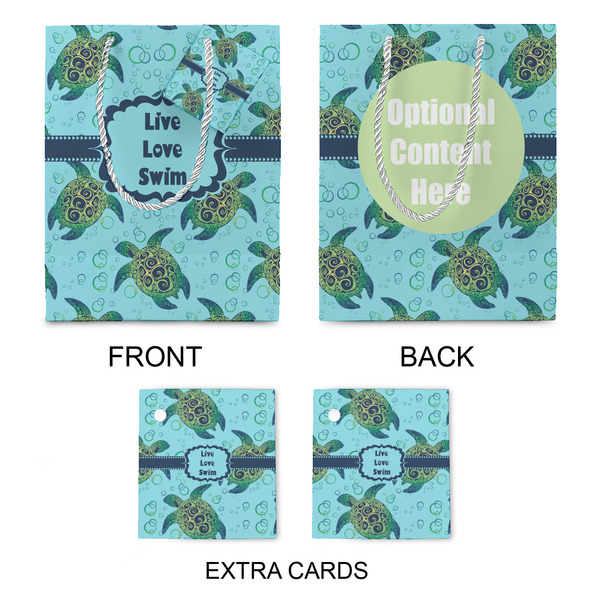Sea Turtles Medium Gift Bag - Approval