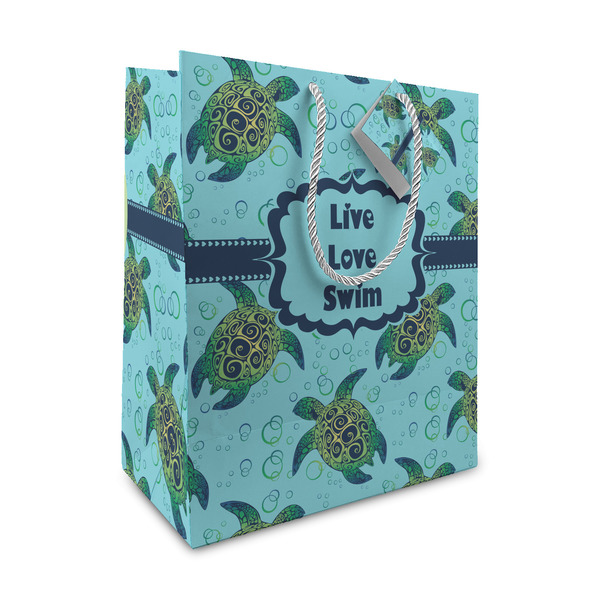 Custom Sea Turtles Medium Gift Bag