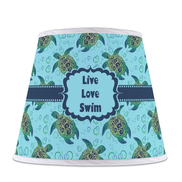 Sea Turtles Poly Film Empire Lampshade - Front View