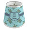 Sea Turtles Poly Film Empire Lampshade - Angle View