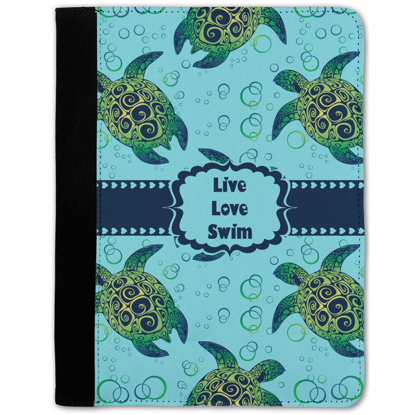 Custom Sea Turtles Notebook Padfolio - Medium
