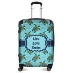 Sea Turtles Suitcase - 24" Medium - Checked