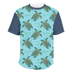 Sea Turtles Men's Crew T-Shirt - Medium (Personalized)