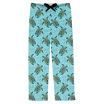 Sea Turtles Mens Pajama Pants - XS
