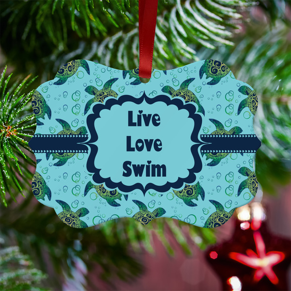 Sea Turtles Metal Benilux Ornament - Lifestyle