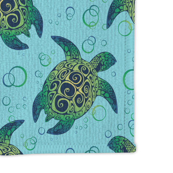 Sea Turtles Microfiber Dish Rag - DETAIL