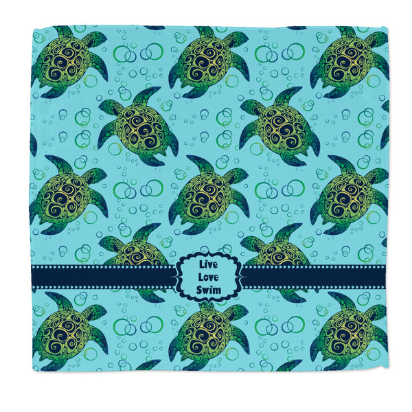 Custom Sea Turtles Microfiber Dish Rag