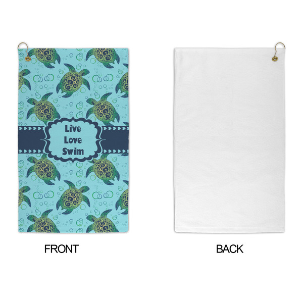 Sea Turtles Microfiber Golf Towels - APPROVAL