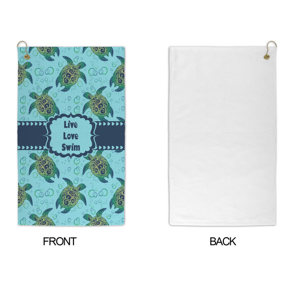 Sea Turtles Microfiber Golf Towels - APPROVAL