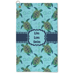 Sea Turtles Microfiber Golf Towel - Large