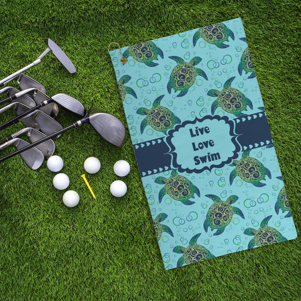 Sea Turtles Microfiber Golf Towels - LIFESTYLE