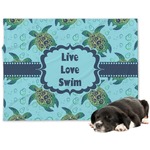 Sea Turtles Dog Blanket - Regular (Personalized)