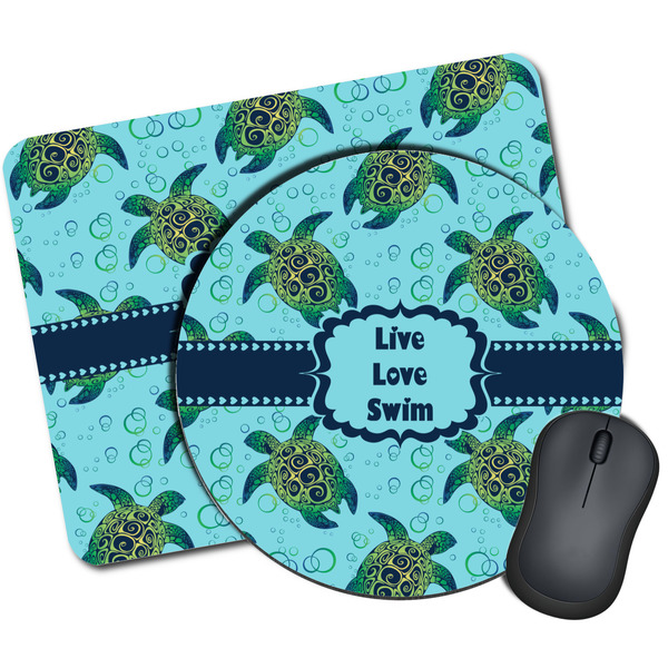 Custom Sea Turtles Mouse Pad