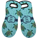 Sea Turtles Neoprene Oven Mitts - Set of 2