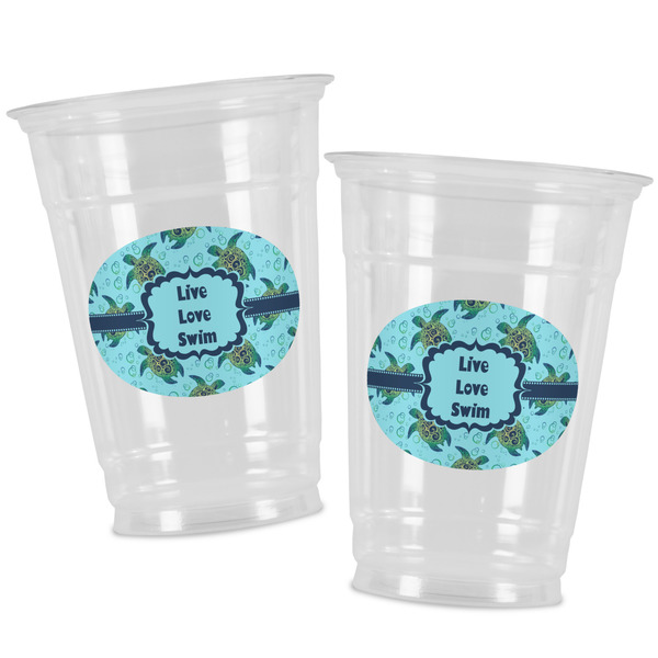 Sea Turtles Party Cups - 16oz - Alt View