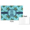 Sea Turtles Disposable Paper Placemat - Front & Back