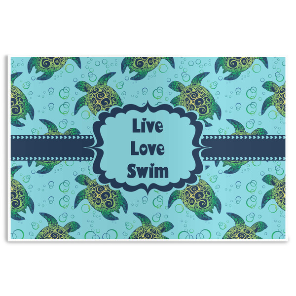 Custom Sea Turtles Disposable Paper Placemats