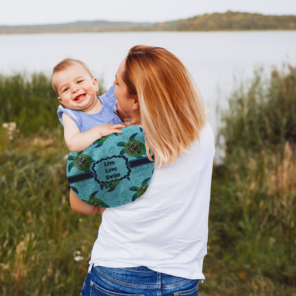 Sea Turtles Peanut Shaped Burp - Lifestyle