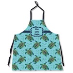 Sea Turtles Apron Without Pockets
