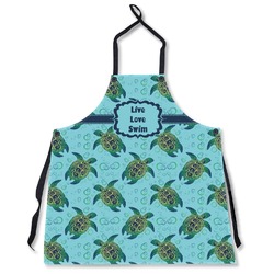 Sea Turtles Apron Without Pockets