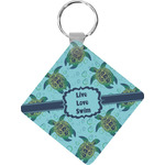 Sea Turtles Diamond Plastic Keychain