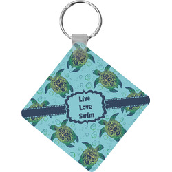 Sea Turtles Diamond Plastic Keychain