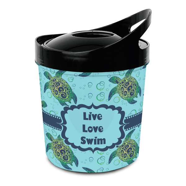 Custom Sea Turtles Plastic Ice Bucket (Personalized)