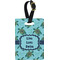 Sea Turtles Plastic Luggage Tag - Rectangular
