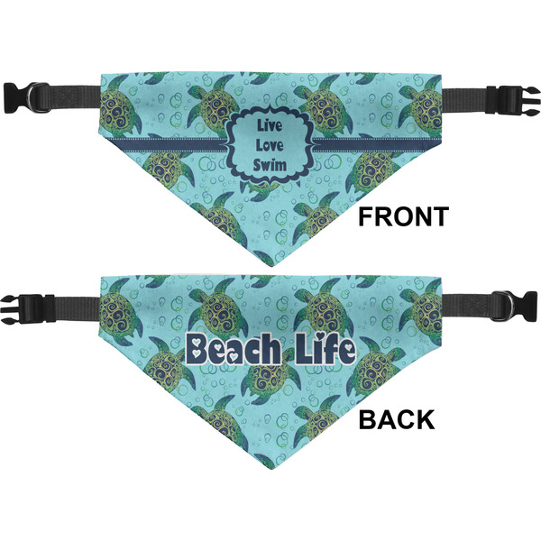 Sea Turtles Pet Bandana Approval