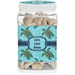 Sea Turtles Dog Treat Jar (Personalized)