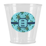 Sea Turtles Plastic Shot Glass