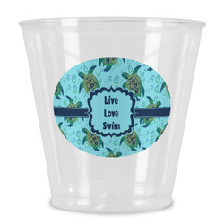 Sea Turtles Plastic Shot Glass