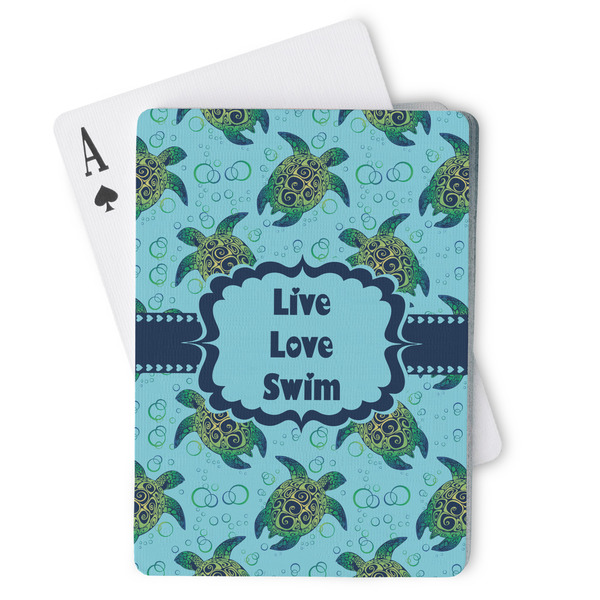 Custom Sea Turtles Playing Cards