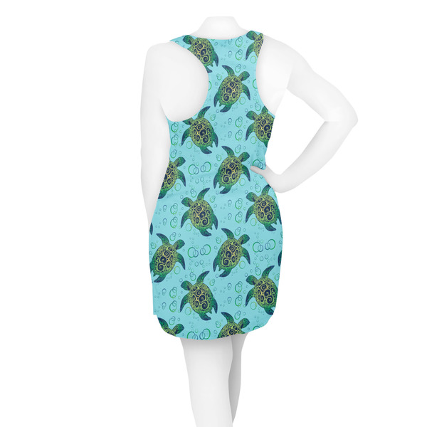 Sea Turtles Racerback Dress - On Model - Back