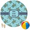 Sea Turtles Round Beach Towel (Personalized)