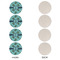 Sea Turtles Round Linen Placemats - APPROVAL Set of 4 (single sided)