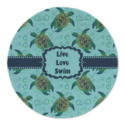 Sea Turtles Round Linen Placemat