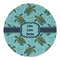 Sea Turtles Round Linen Placemat