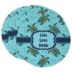 Sea Turtles Round Paper Coasters