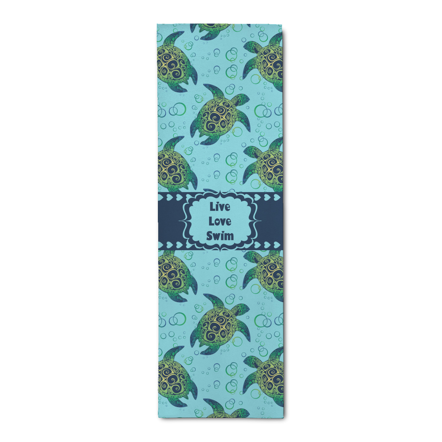 Sea Turtles Runner Rug 3.66'x8' (Personalized) YouCustomizeIt