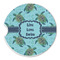 Sea Turtles Sandstone Car Coaster - Single (Personalized)