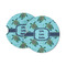 Sea Turtles Sandstone Car Coasters - Set of 2 (Personalized)