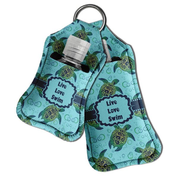 Sea Turtles Sanitizer Holder Keychain - Both in Case (PARENT)