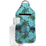 Sea Turtles Hand Sanitizer & Keychain Holder - Large