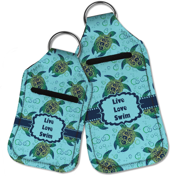 Sea Turtles Sanitizer Holder Keychain - Parent Main