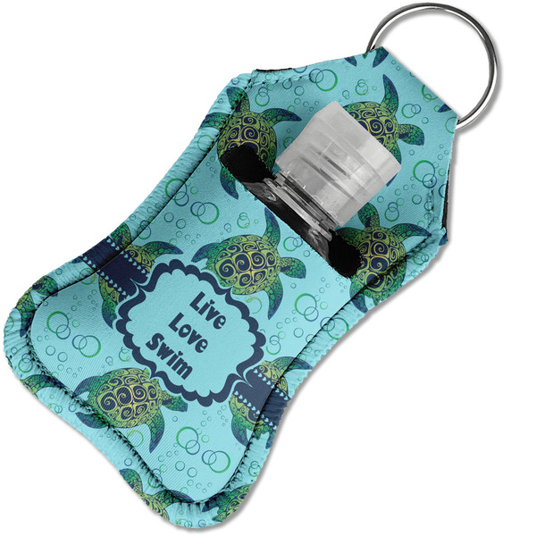 Sea Turtles Sanitizer Holder Keychain - Small in Case
