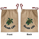 Sea Turtles Santa Sack - Front & Back