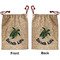 Sea Turtles Santa Sack - Front & Back