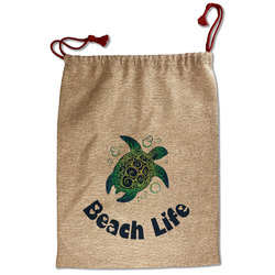 Sea Turtles Santa Sack - Front