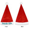 Sea Turtles Santa Hats - Front and Back (Single Print) APPROVAL